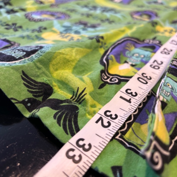 SHAG Green Disneyland Disney Haunted Mansion Aloha Tiki Shirt XXL - Picture 4 of 4